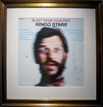 Ringo Starr Music Art Signed Ringo Starr Album (Framed)